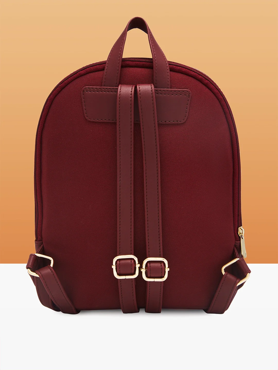 Caprese Dew Medium Hot Pink Backpack Bag - Image 4
