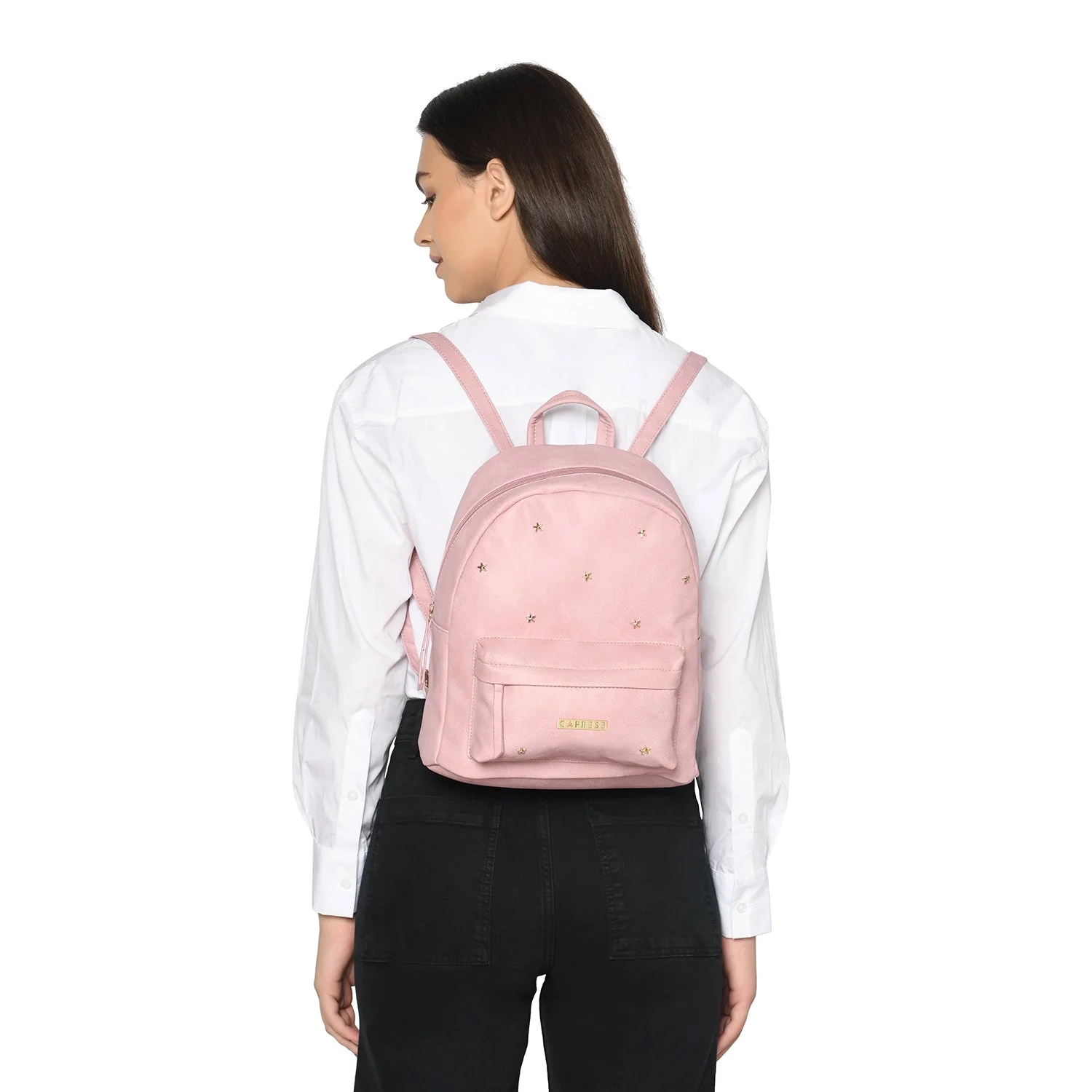 Caprese Dia Medium Pink Backpack - Image 2