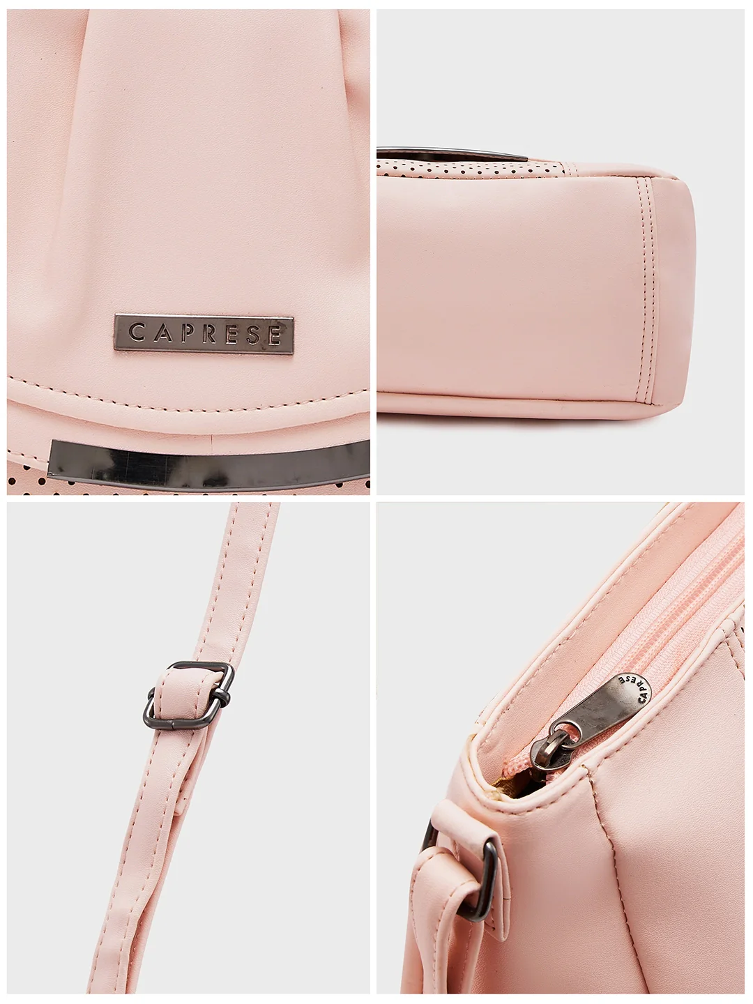 Caprese Dia Medium Pink Sling Bag - Image 3
