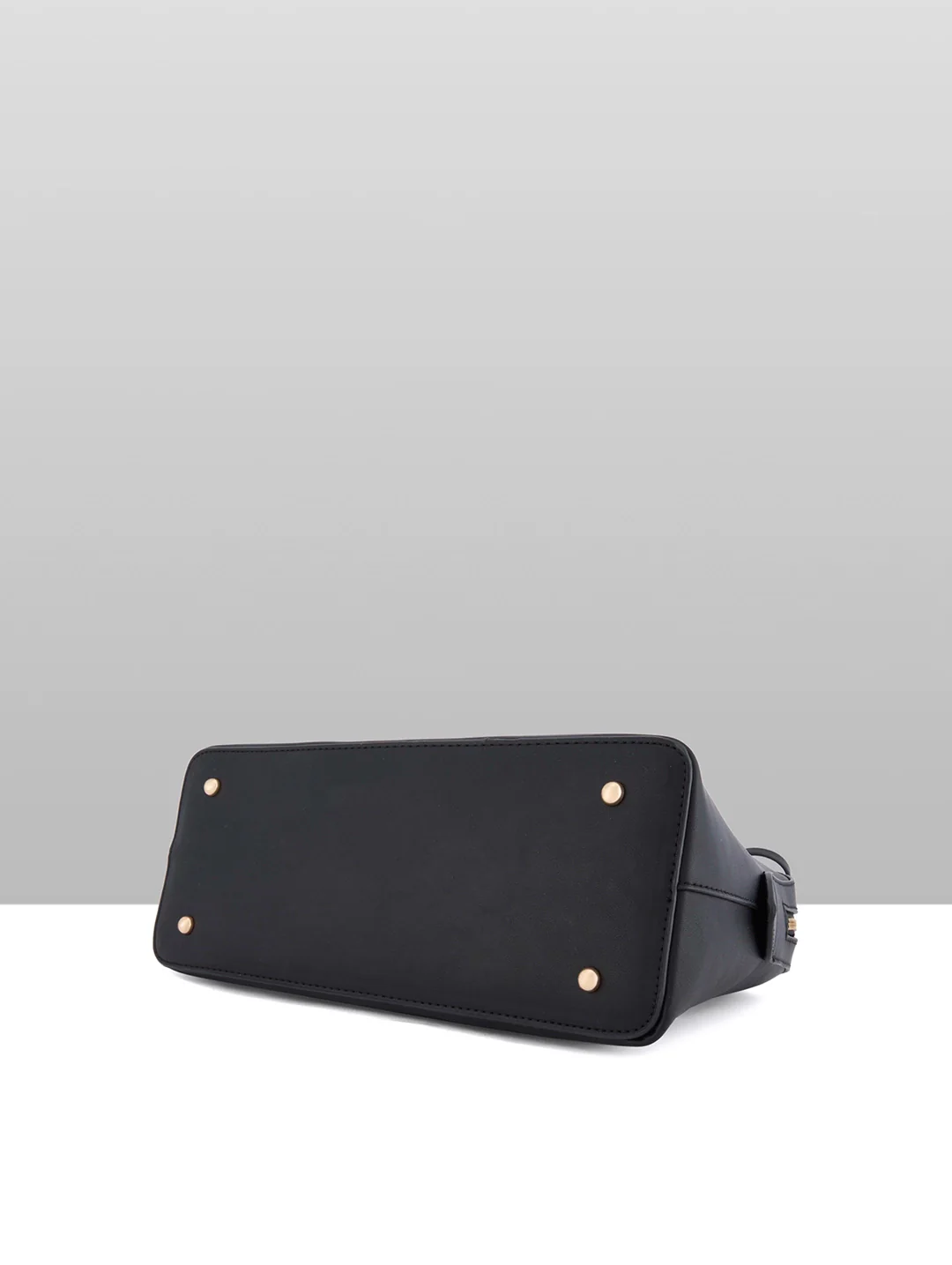 Caprese Dina Large Black Satchel Bag - Image 10