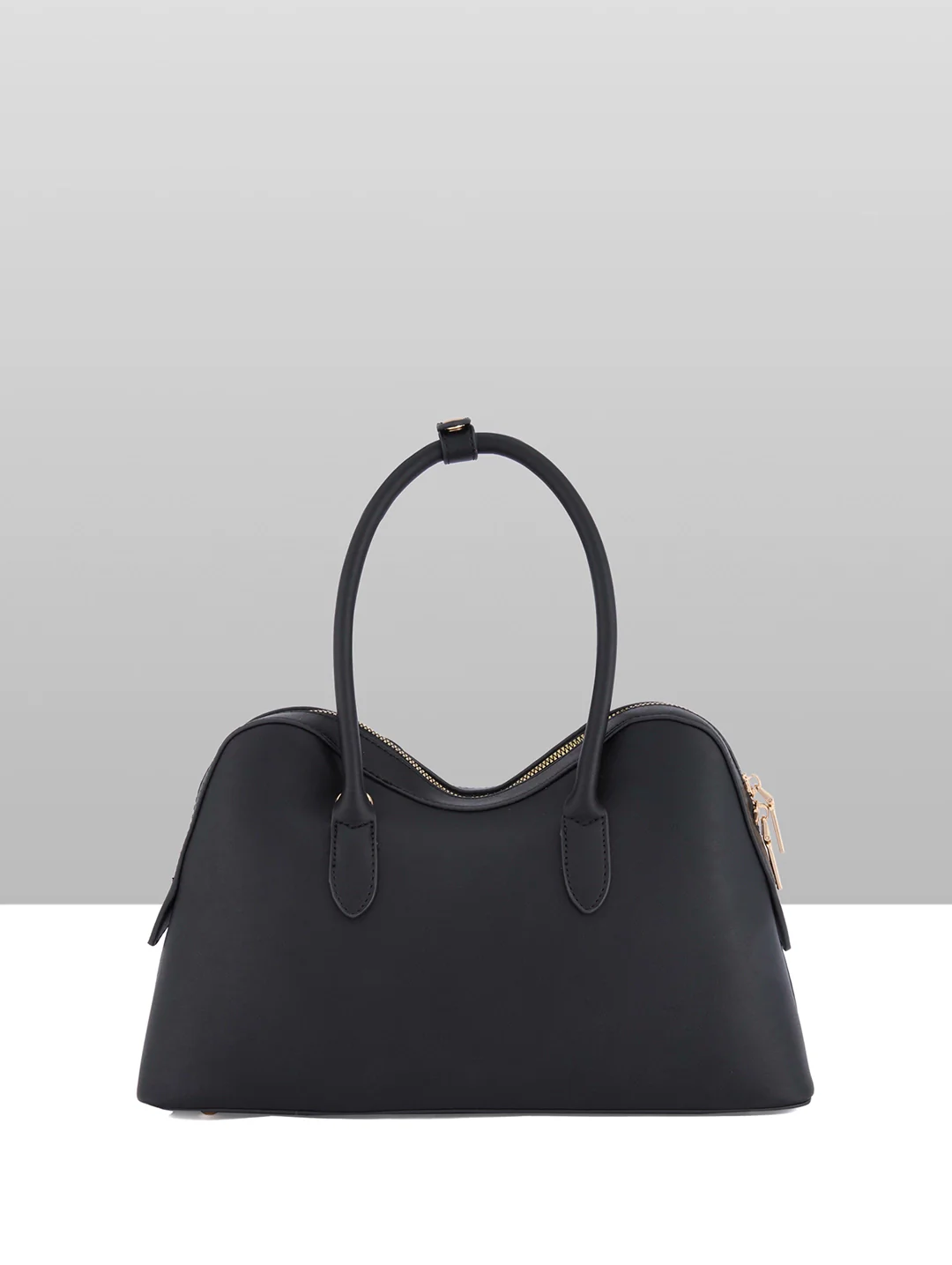 Caprese Dina Large Black Satchel Bag - Image 5
