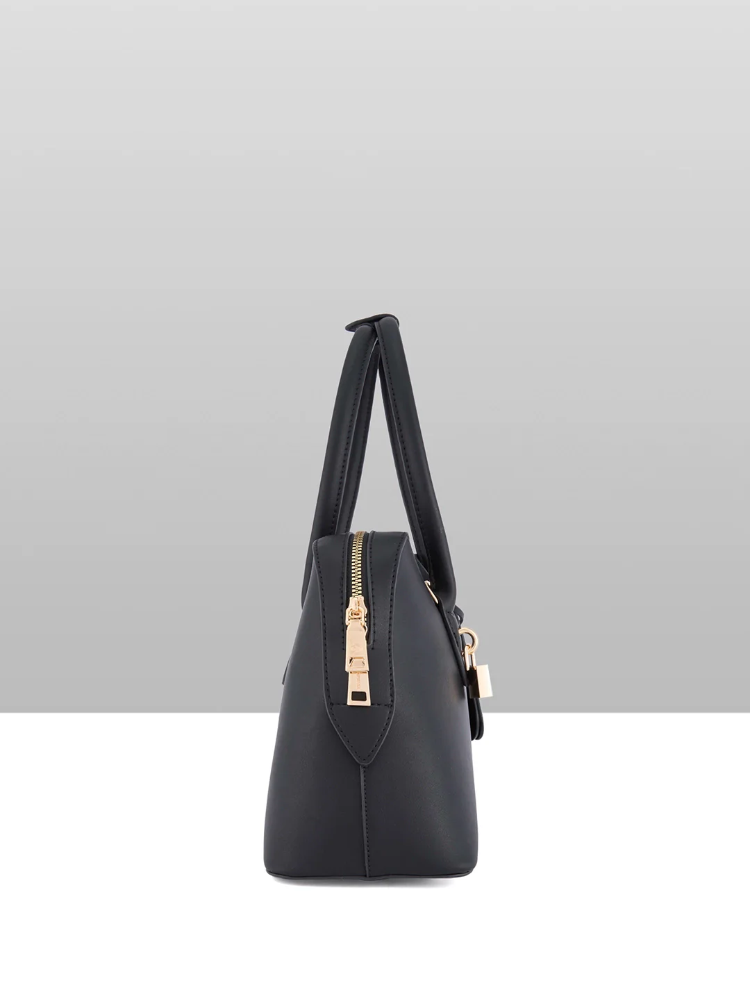 Caprese Dina Large Black Satchel Bag - Image 8