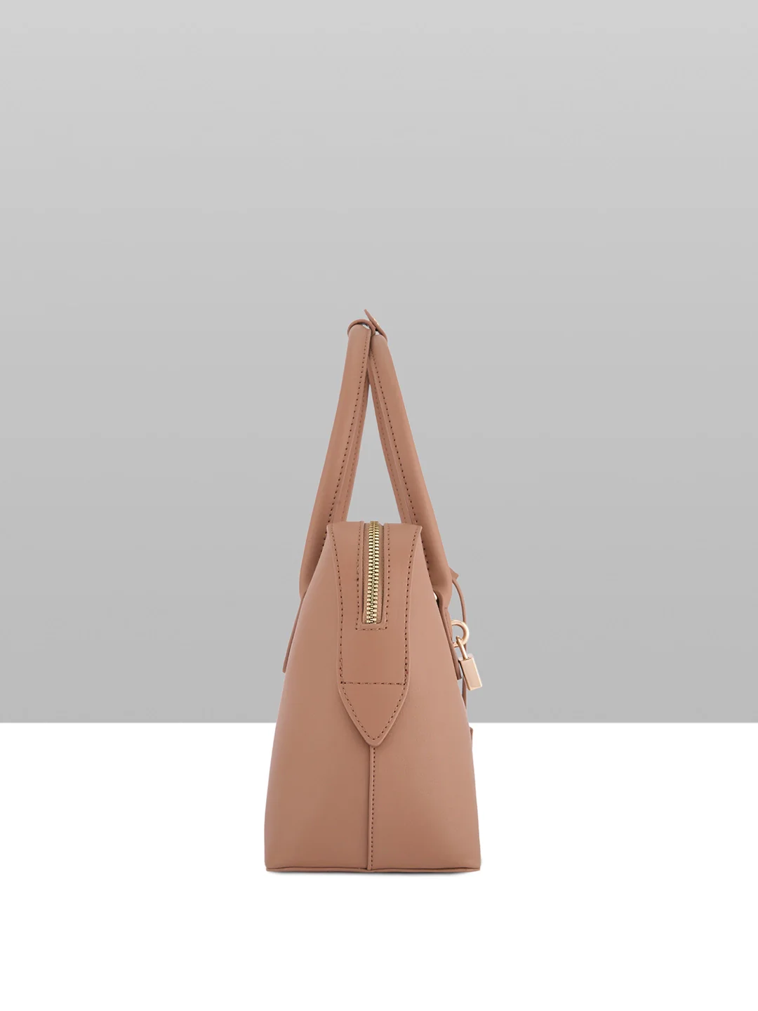 Caprese Dina Large Taupe Satchel Bag - Image 8