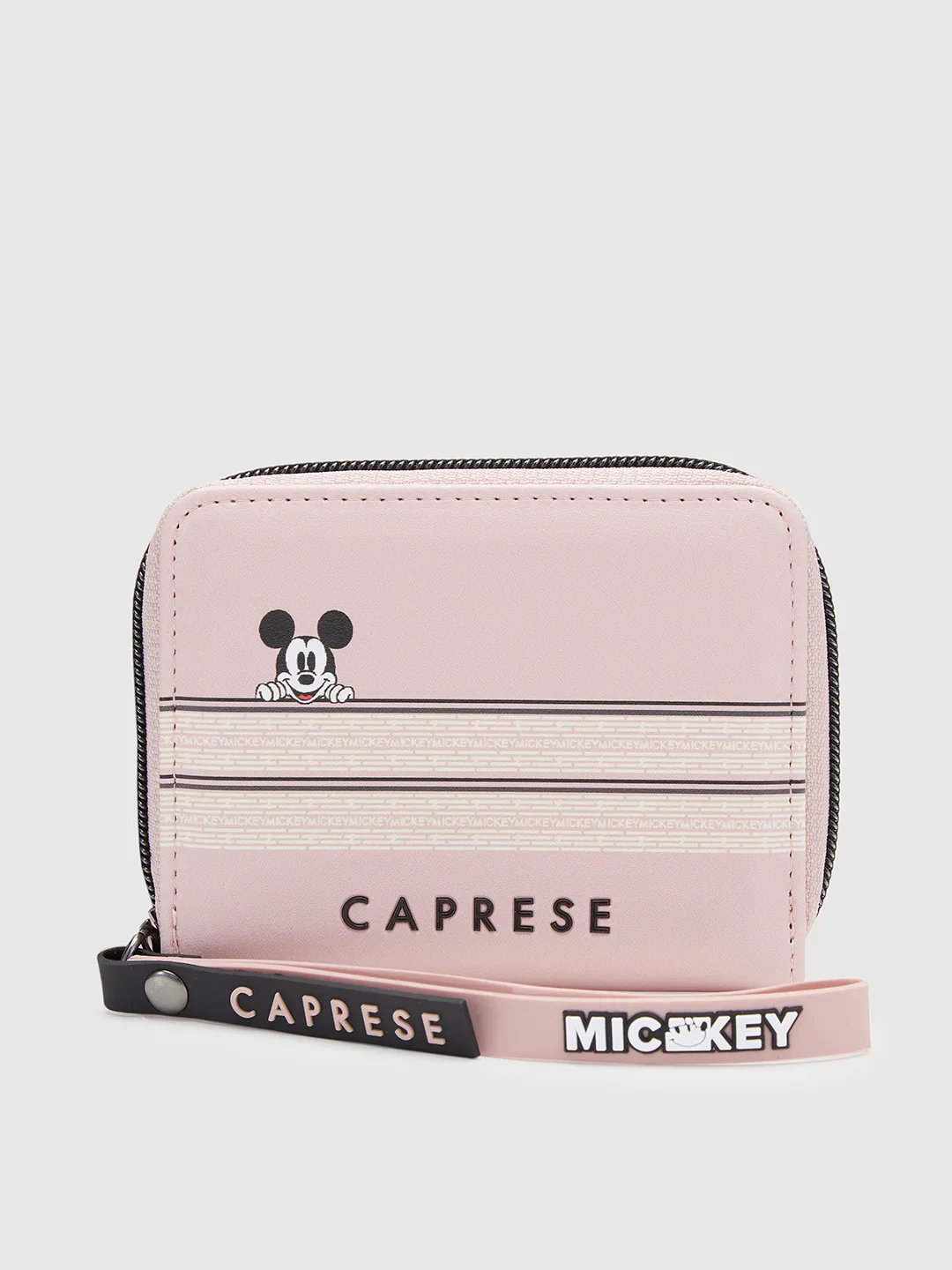 Caprese Disney Inspired Graphic Mickey Mouse Small Pink Wallet - Image 3