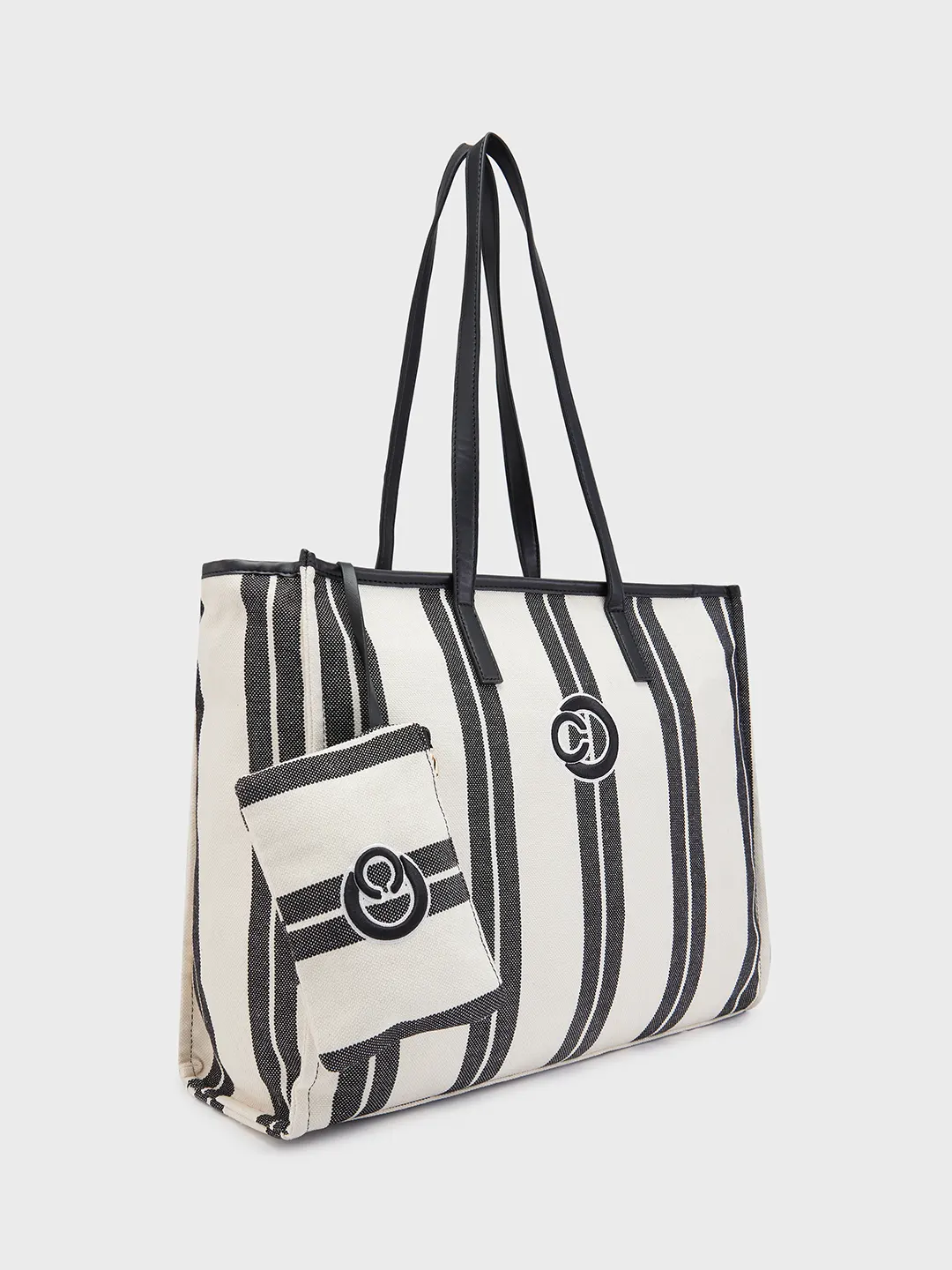 Caprese Dixie Large Black Tote Bag - Image 4