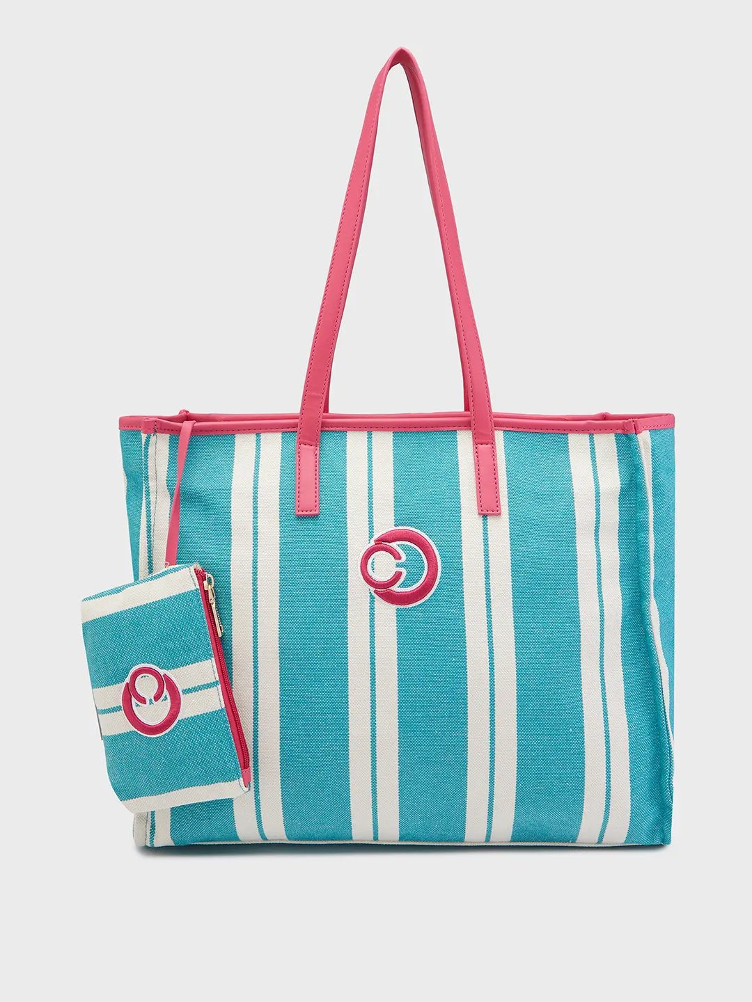 Caprese Dixie Large Green Tote Bag