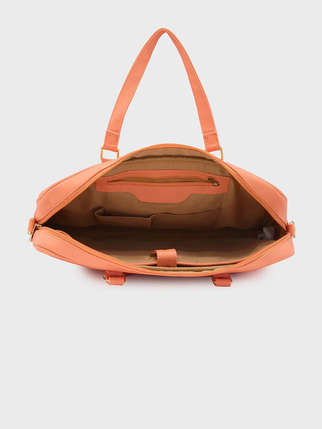 Caprese Dora Large Coral Laptop Bag - Image 10