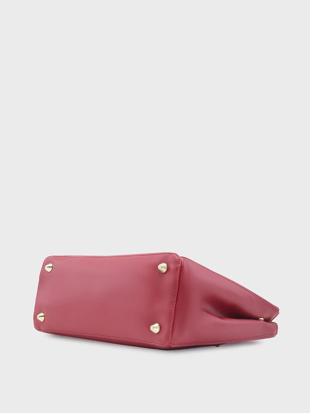 Caprese Dora Large Burgundy Satchel Bag - Image 9