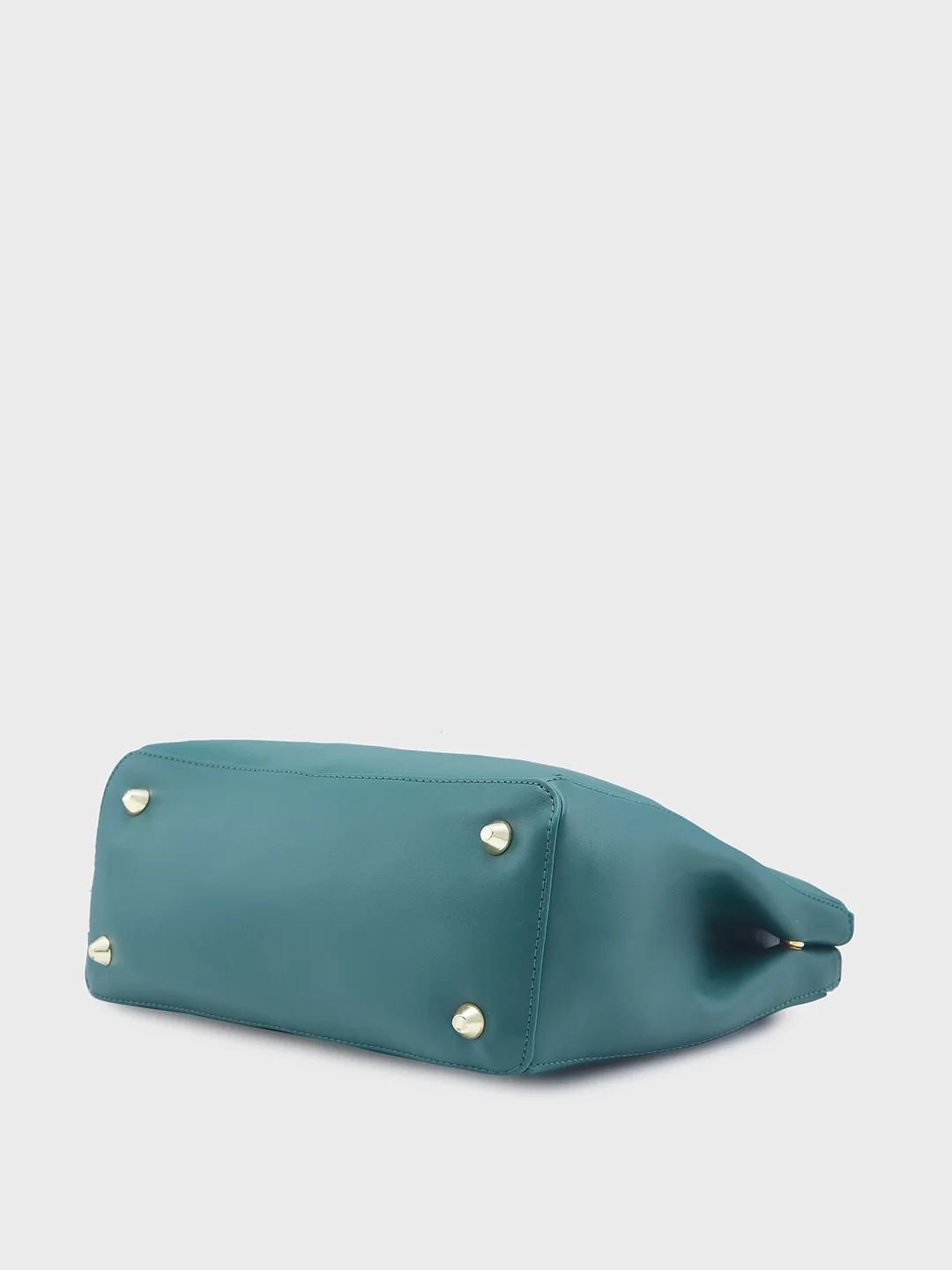 Caprese Dora Large Dark Green Satchel Bag - Image 11
