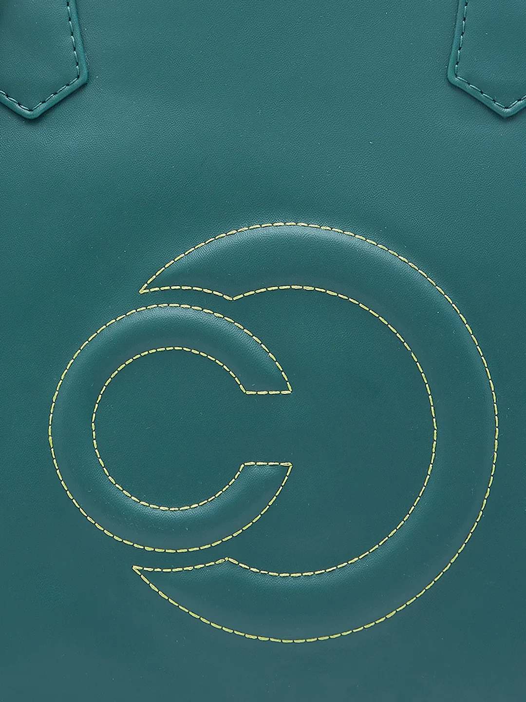 Caprese Dora Large Dark Green Satchel Bag - Image 4