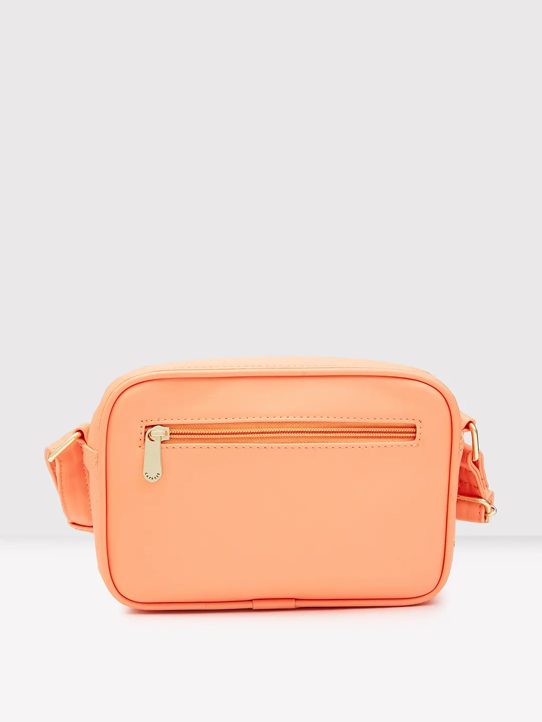 Caprese Dora Medium Coral Sling Bag - Image 2