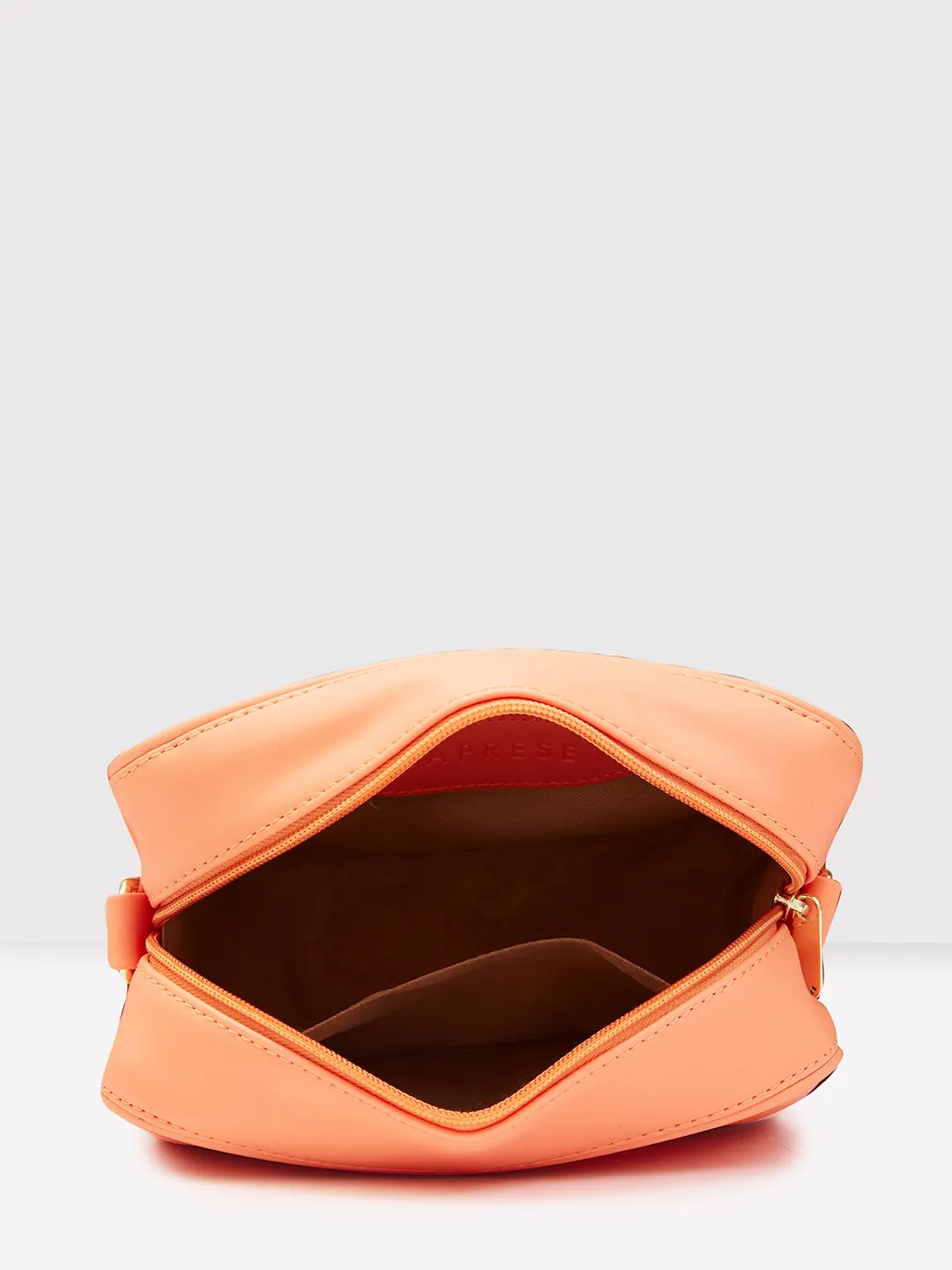 Caprese Dora Medium Coral Sling Bag - Image 8