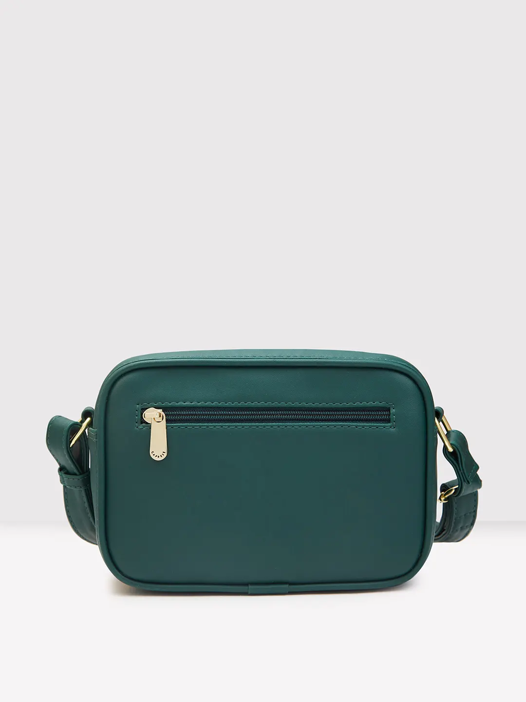 Caprese Dora Medium Dark Green Sling Bag - Image 3