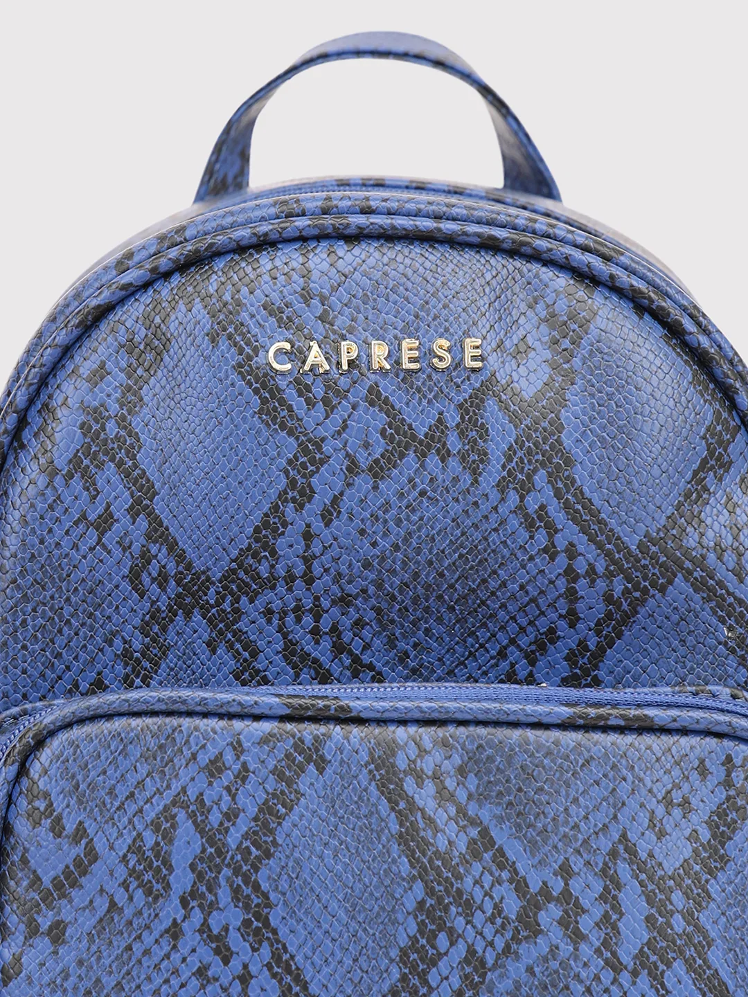 Caprese Draco Small Blue Backpack - Image 4