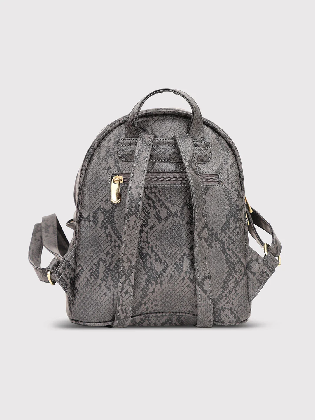 Caprese Draco Small Grey Backpack - Image 6