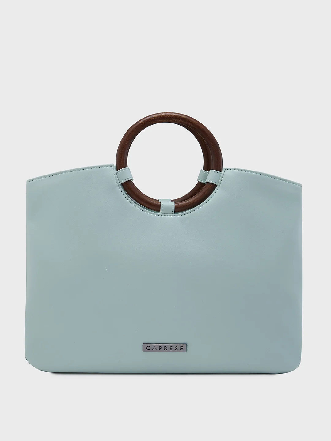 Caprese Edwina Large Blue Satchel Bag - Image 5