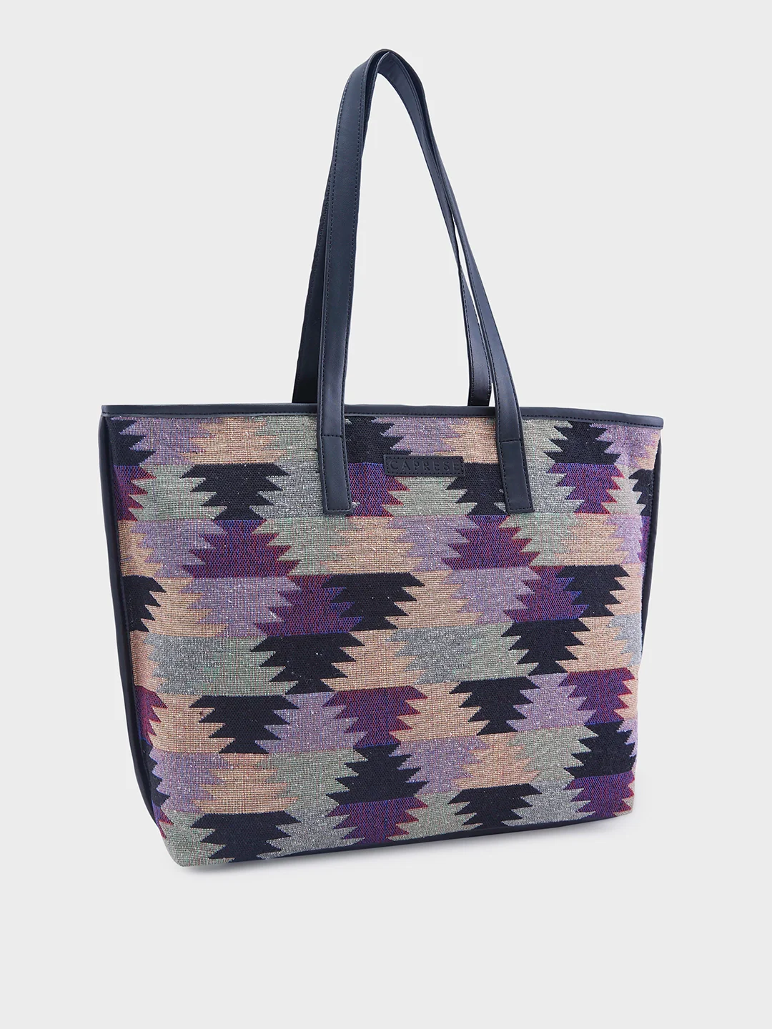 Caprese Edwina Large Violet Tote Bag - Image 7