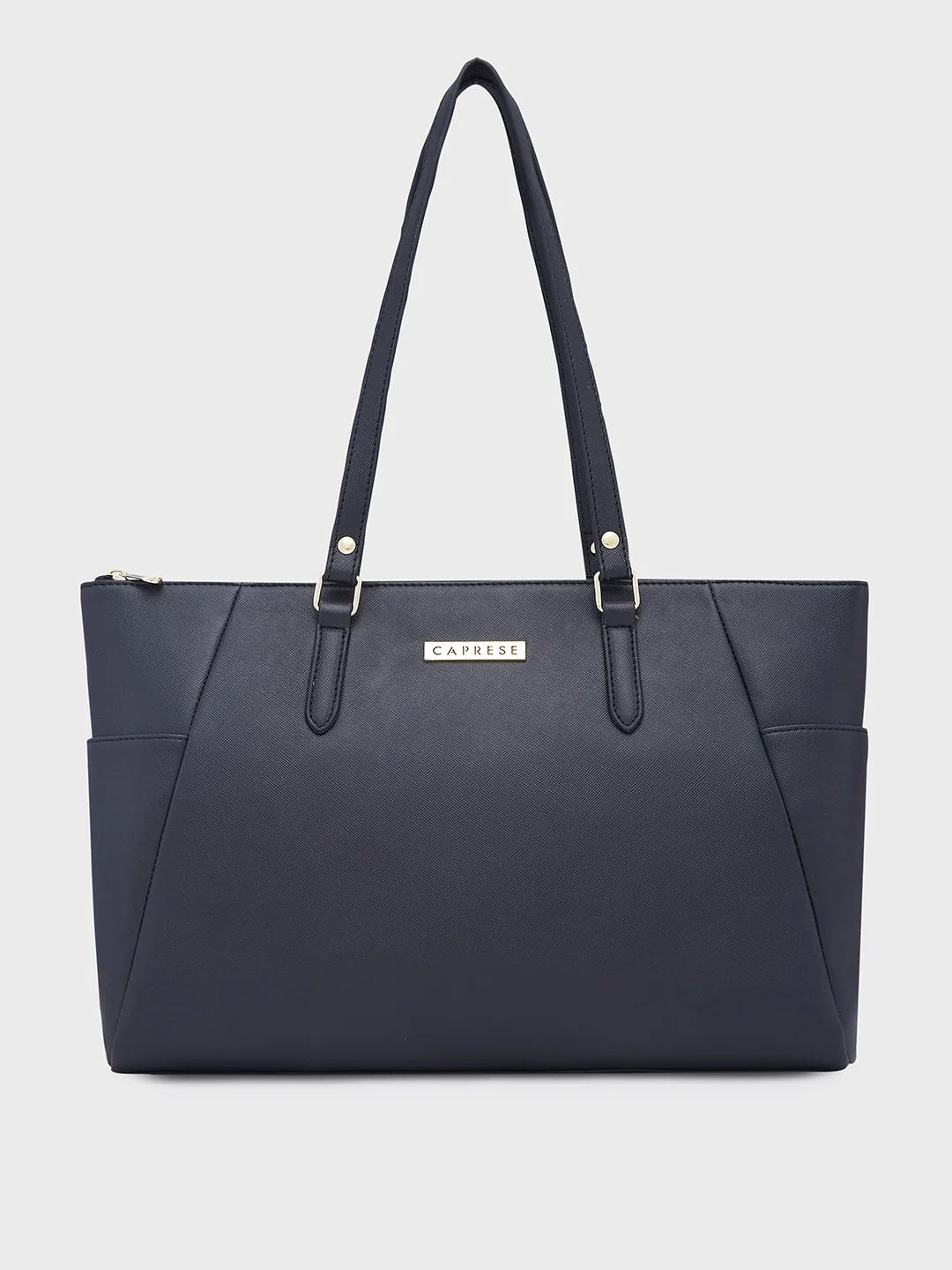 Caprese Eleana Large Black Laptop Tote Bag - Image 3