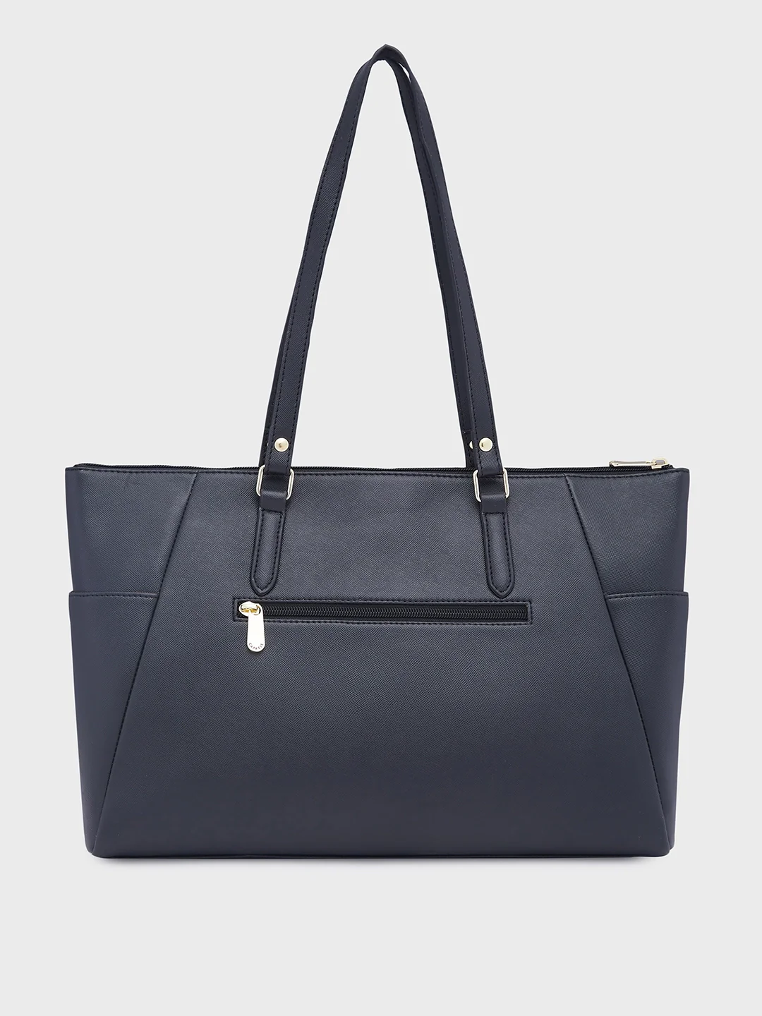 Caprese Eleana Large Black Laptop Tote Bag - Image 4