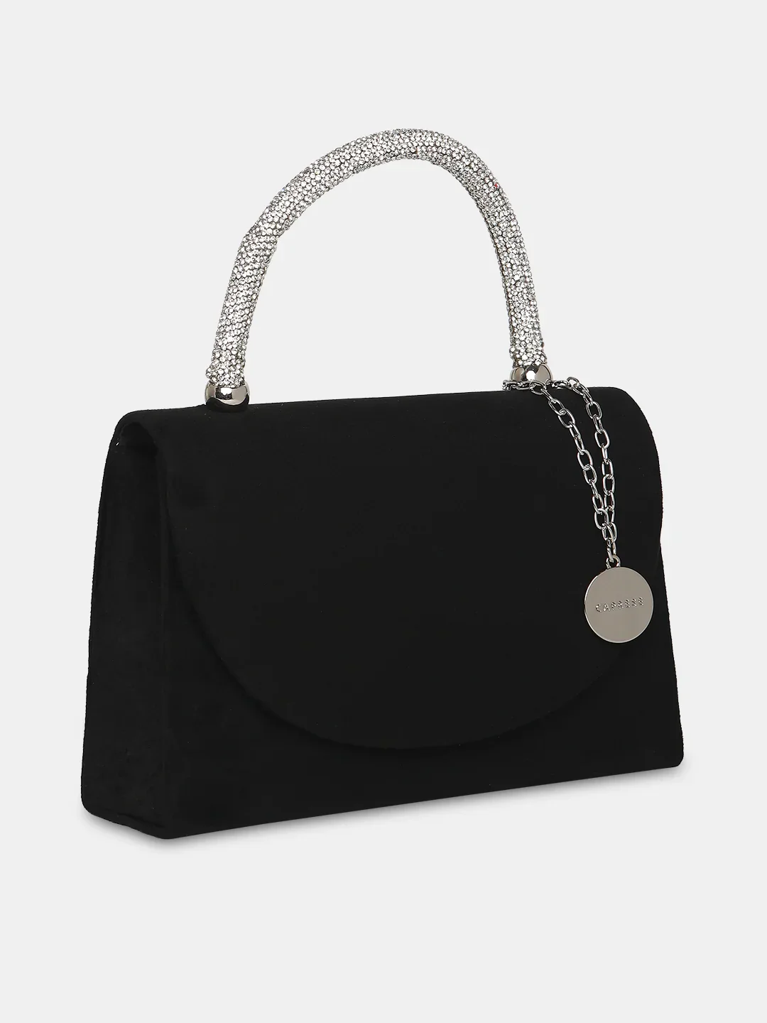 Caprese Elena Small Black Clutch - Image 4