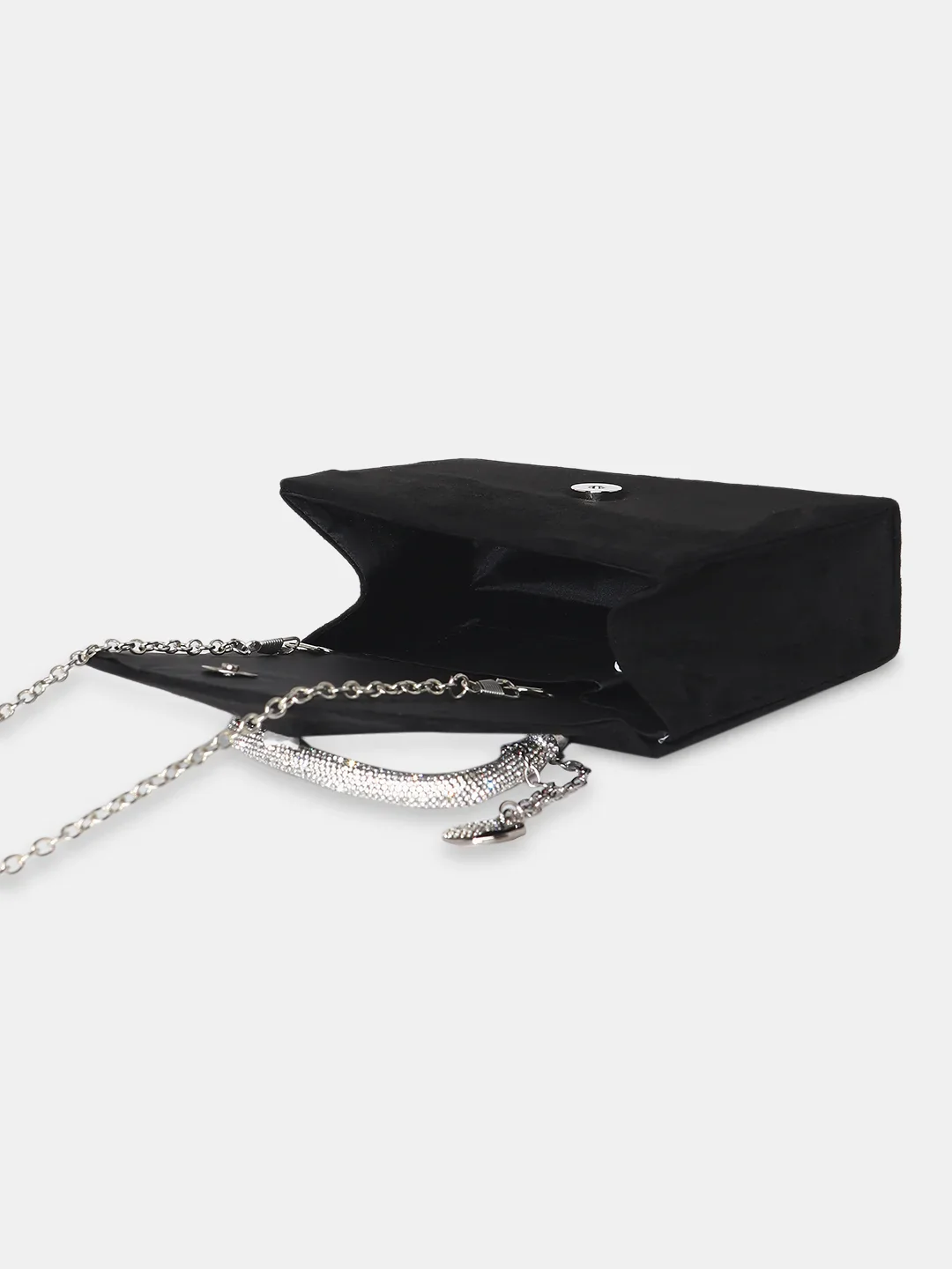 Caprese Elena Small Black Clutch - Image 9