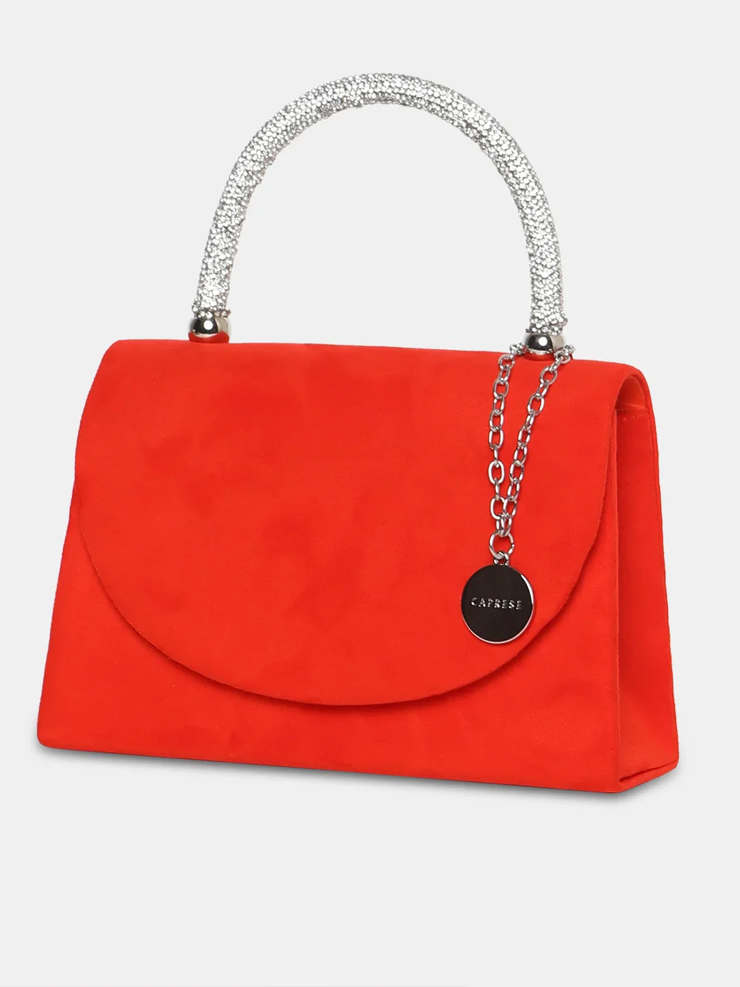 Caprese Elena Small Orange Clutch - Image 4