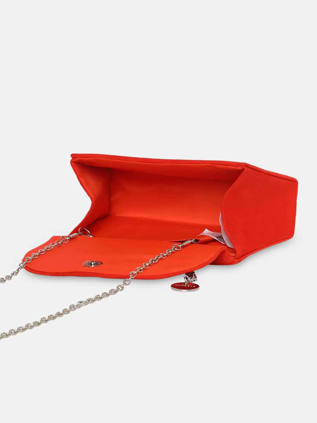 Caprese Elena Small Orange Clutch - Image 8