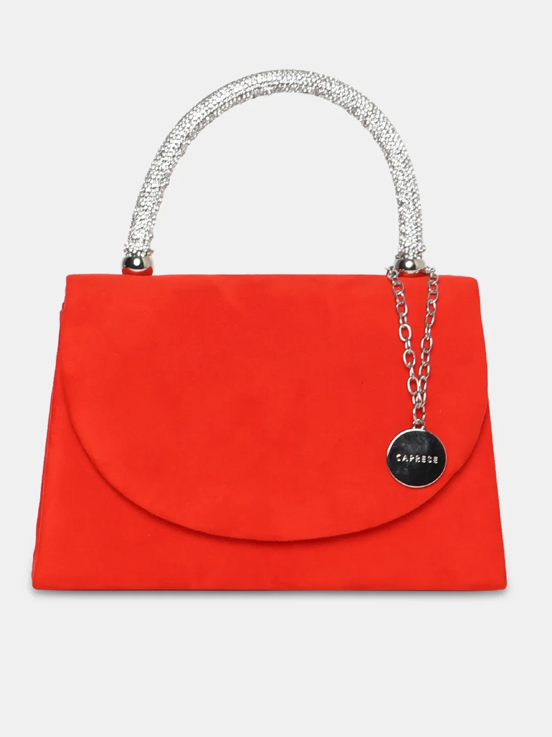 Caprese Elena Small Orange Clutch - Image 9