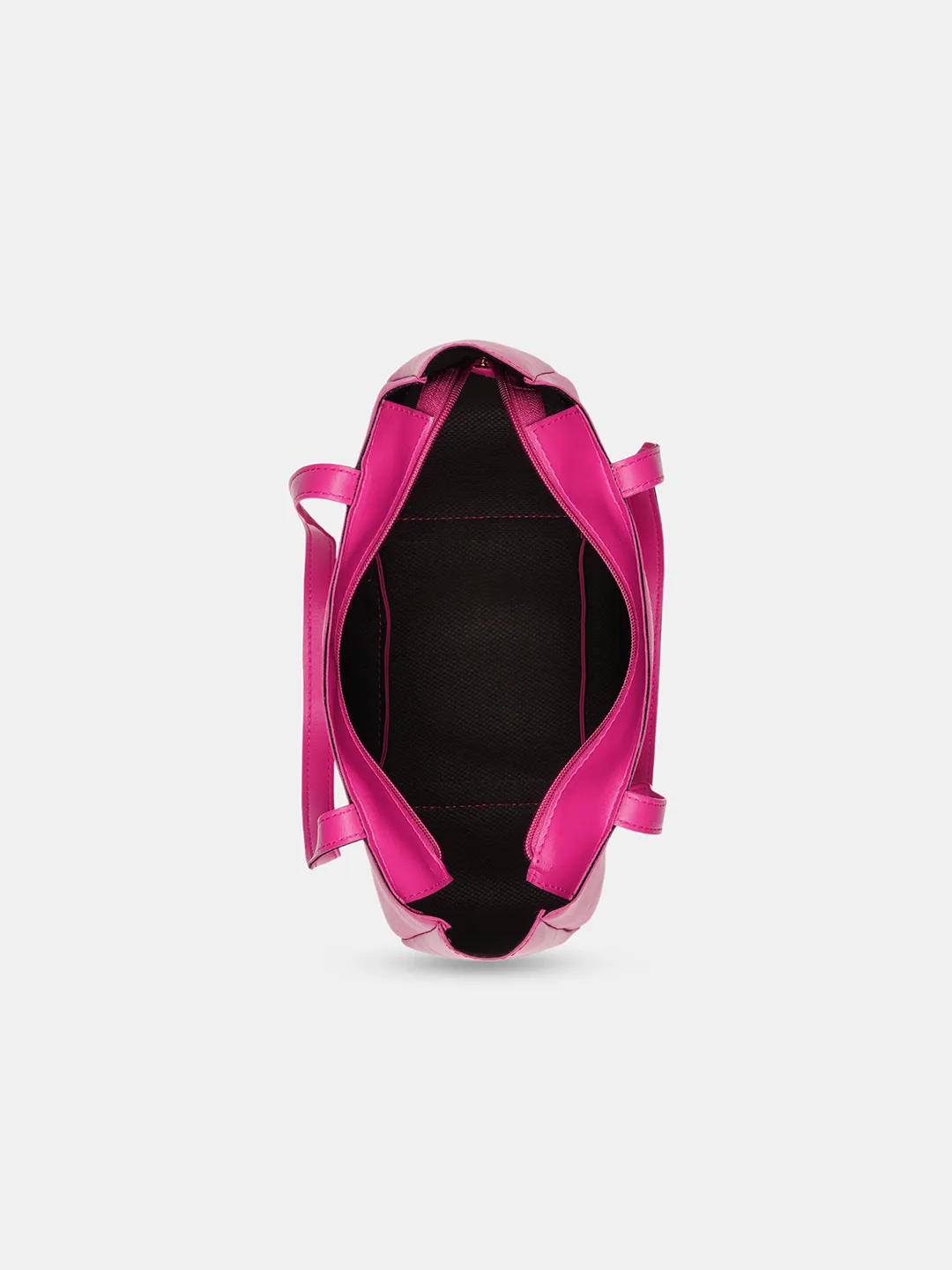 Caprese  Elena Medium Fuchsia Satchel Bag - Image 6