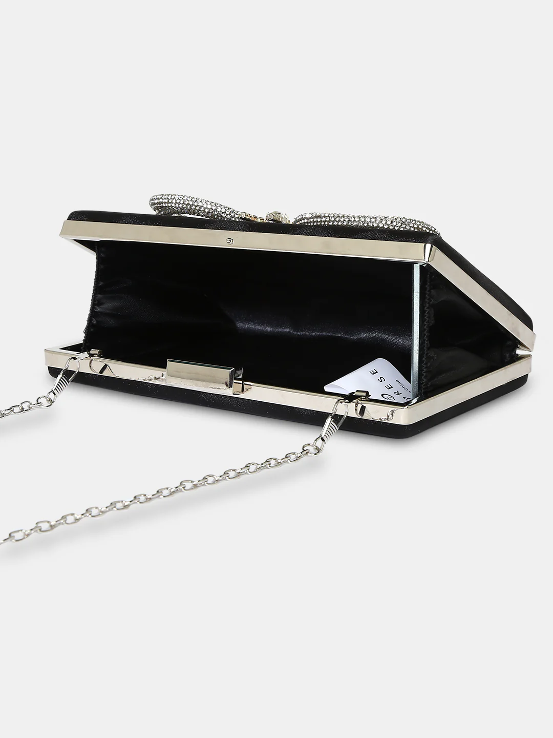 Caprese Ella Medium Black Clutch - Image 9