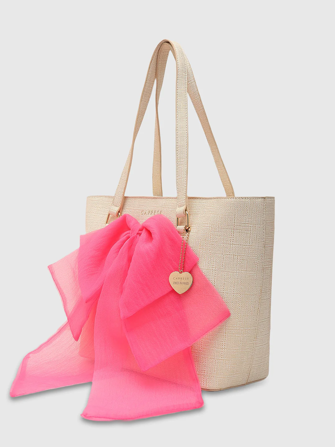 Caprese Ellen Large Fuchsia Tote Bag - Image 11