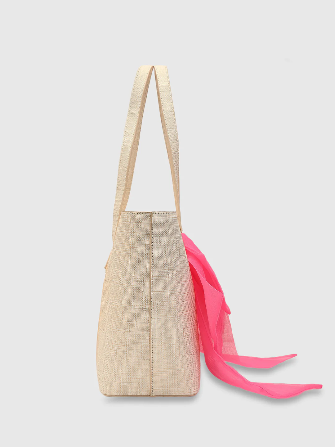 Caprese Ellen Large Fuchsia Tote Bag - Image 13