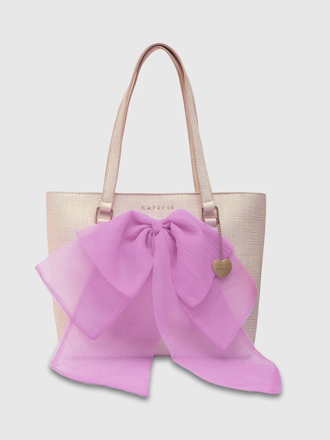 Caprese Ellen Large Lilac Tote Bag - Image 3