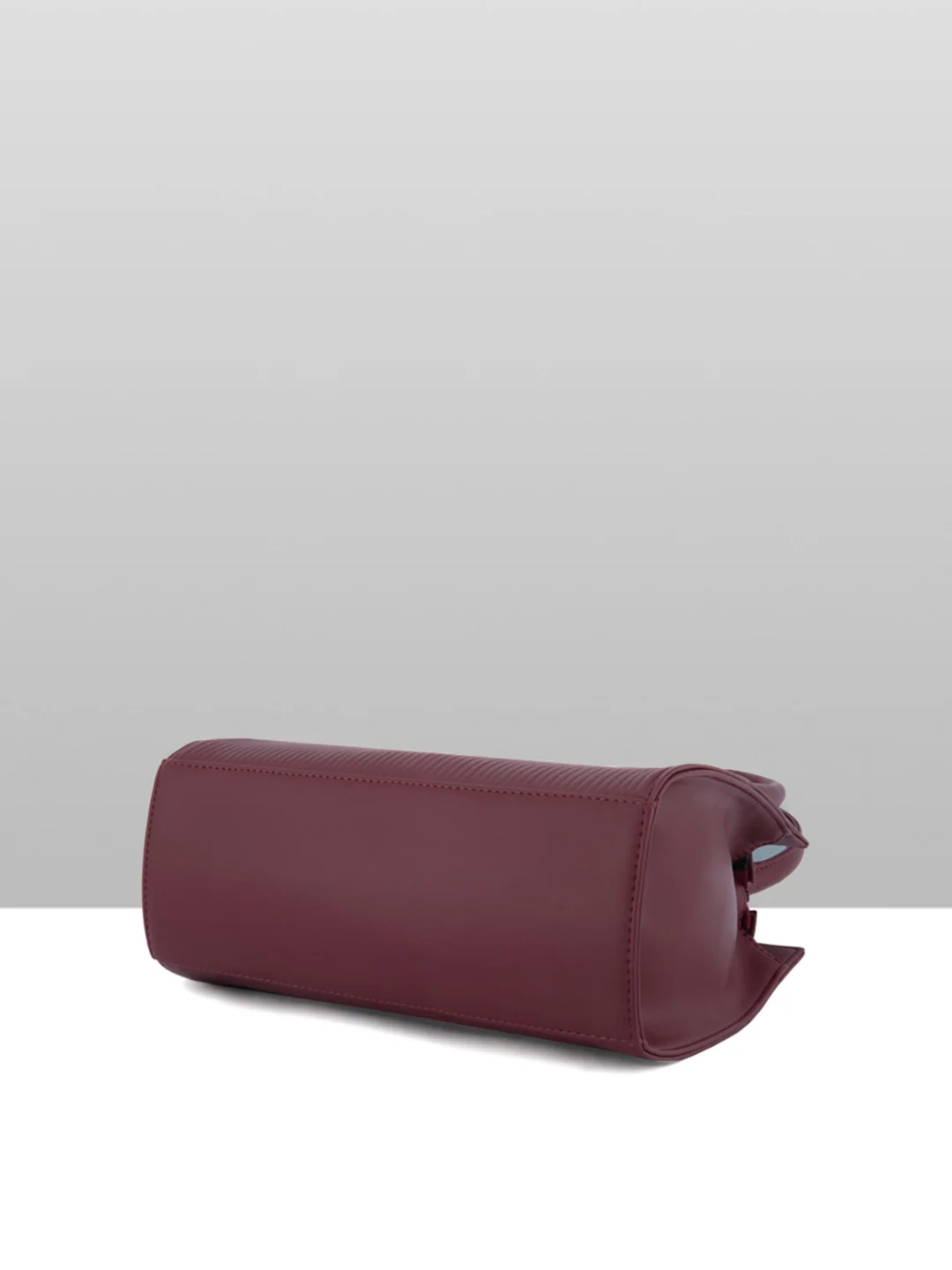 Caprese Ellen Medium Cherry Red Satchel Bag - Image 6