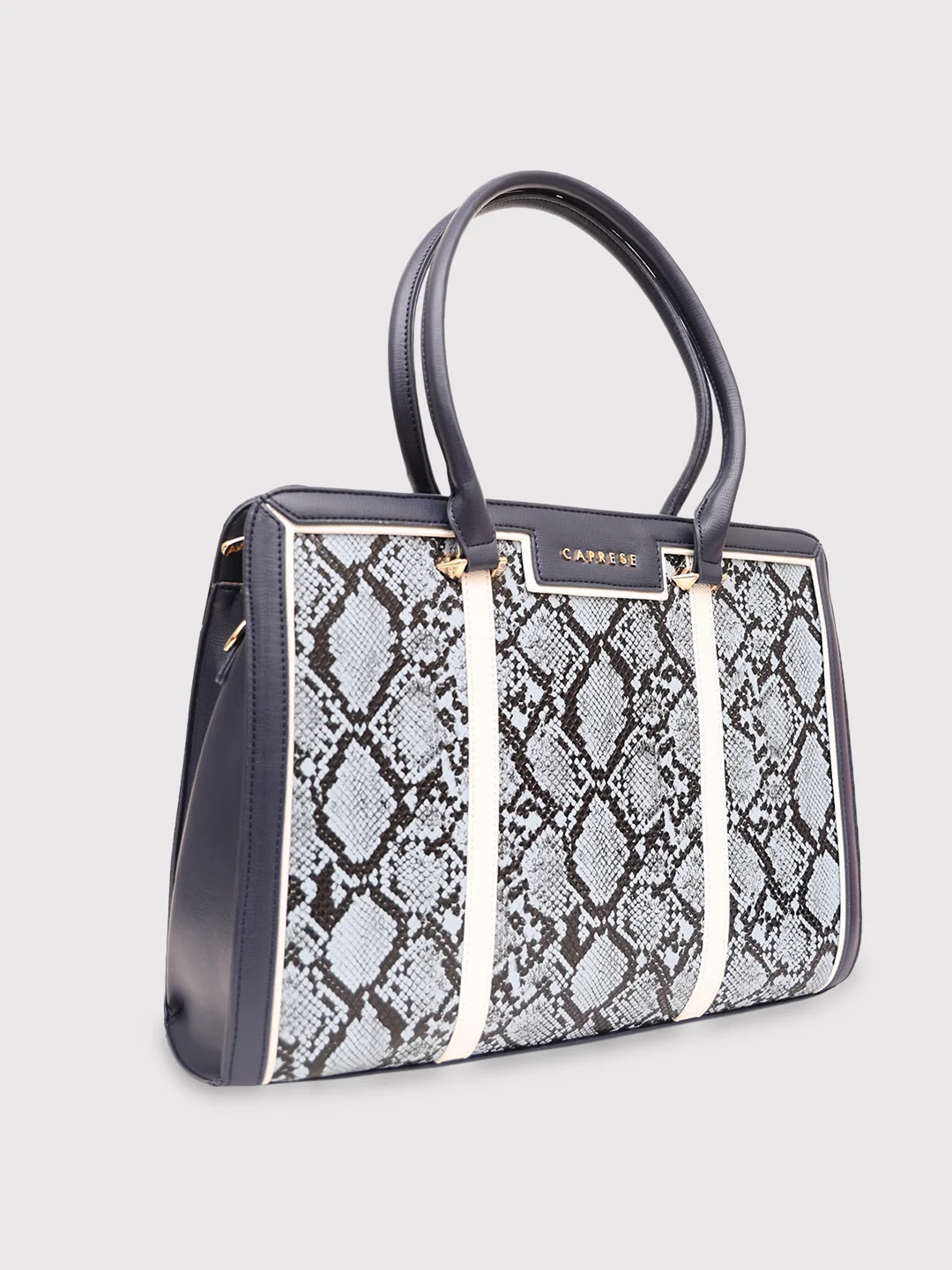 Caprese Ellis Large Navy Laptop Bag - Image 3