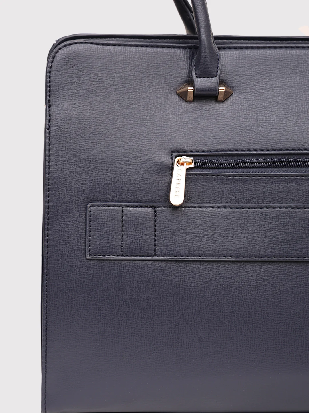 Caprese Ellis Large Navy Laptop Bag - Image 5