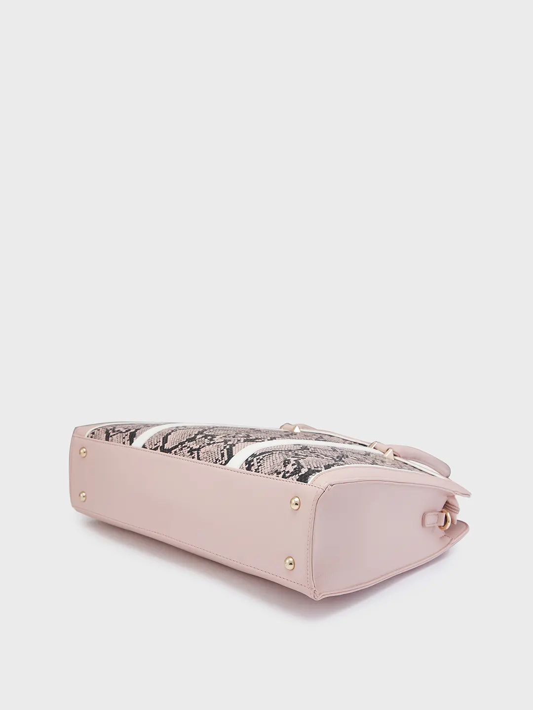 Caprese Ellis Large Pink Laptop Bag - Image 10