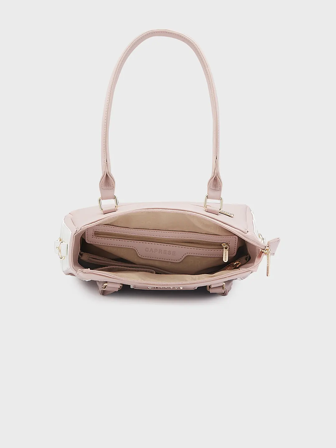 Caprese Ellis Medium Pink Satchel Bag - Image 5