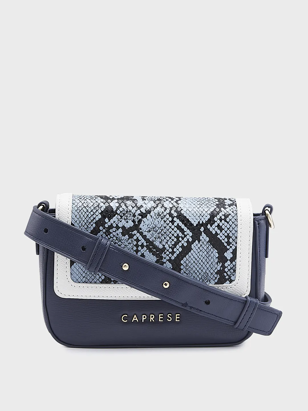 Caprese Ellis Small Navy Sling Bag - Image 14