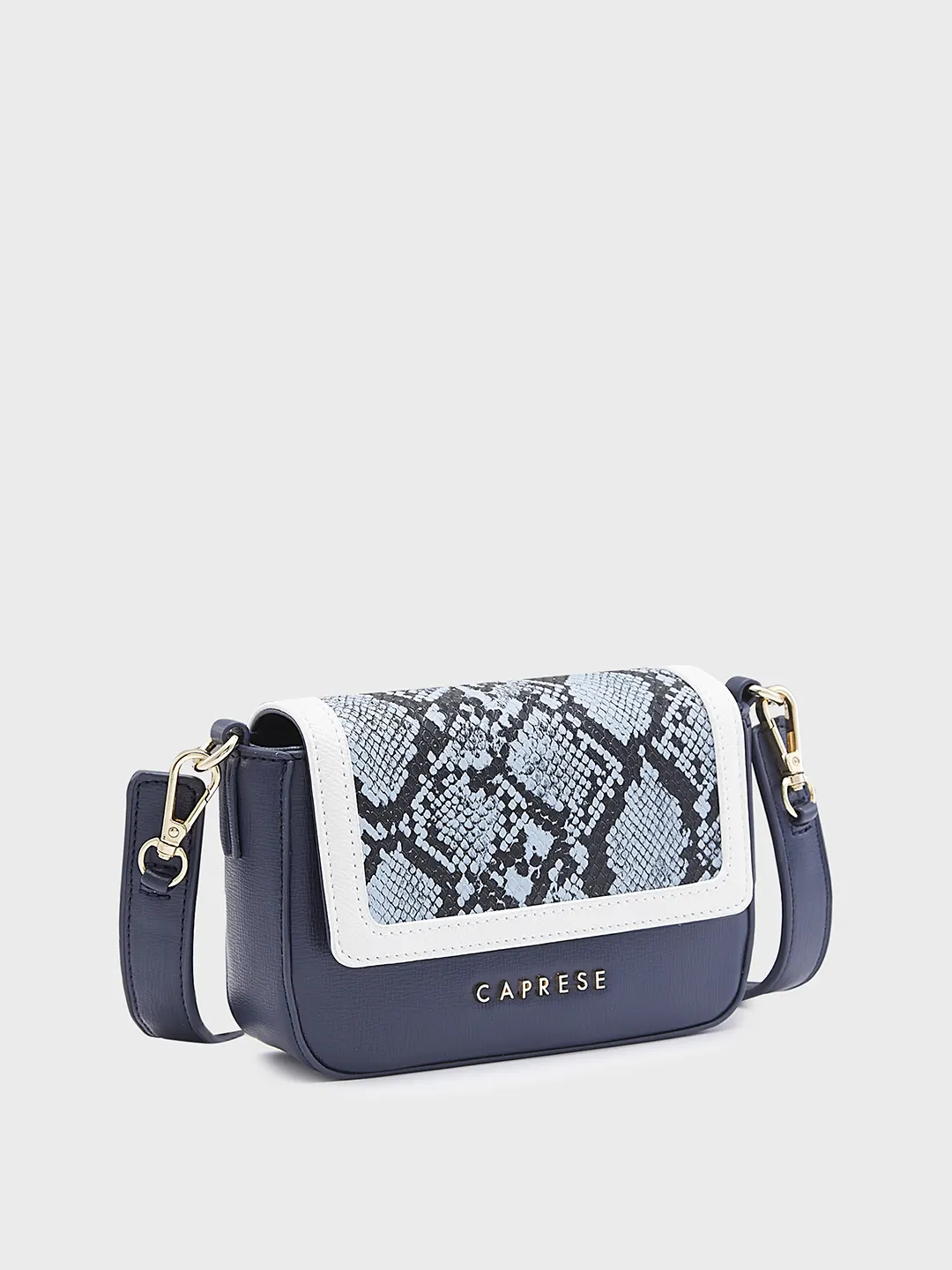 Caprese Ellis Small Navy Sling Bag - Image 4