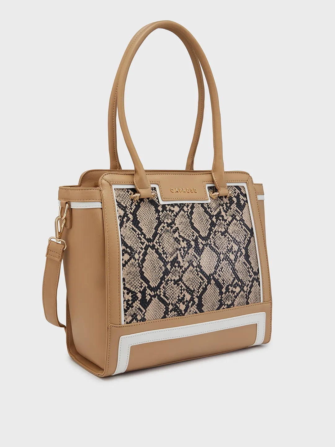 Caprese Ellis Large Fawn Tote Bag - Image 5