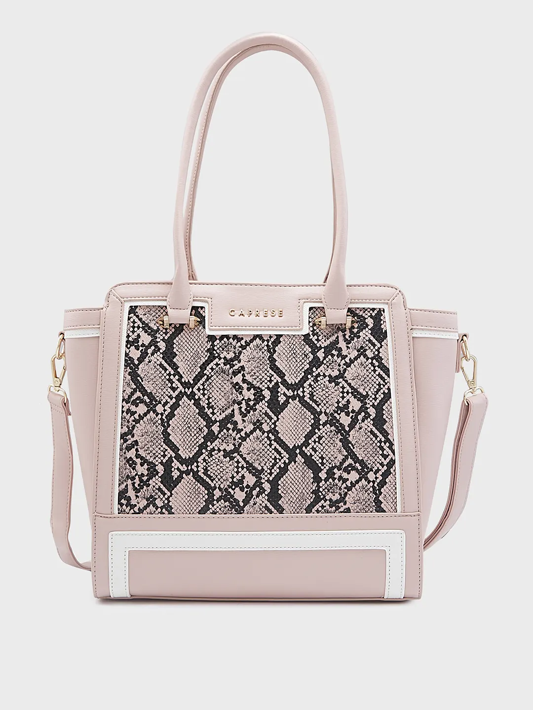 Caprese Ellis Large Pink Tote Bag - Image 3