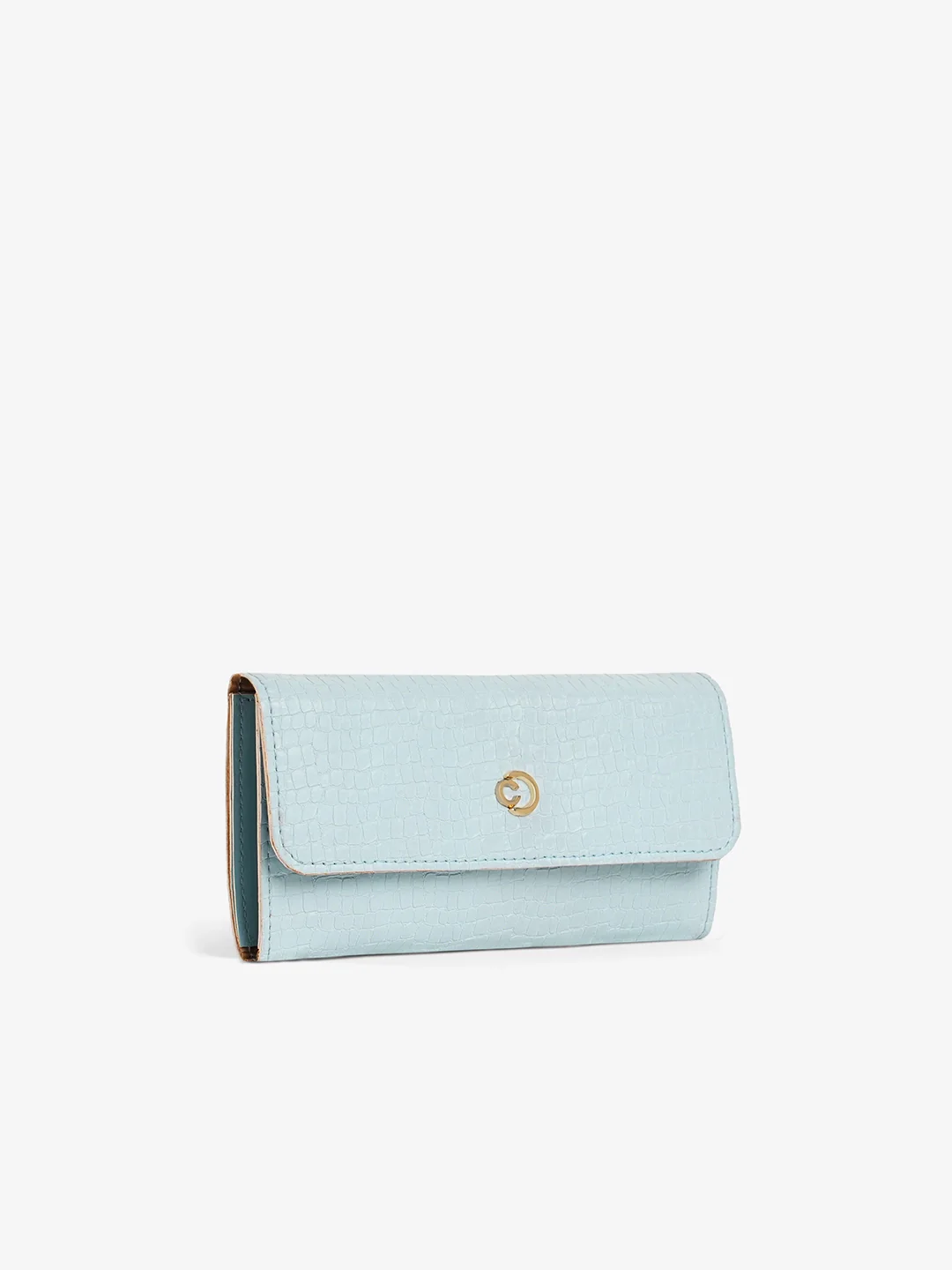 Caprese Elsa Medium Blue Wallet - Image 2