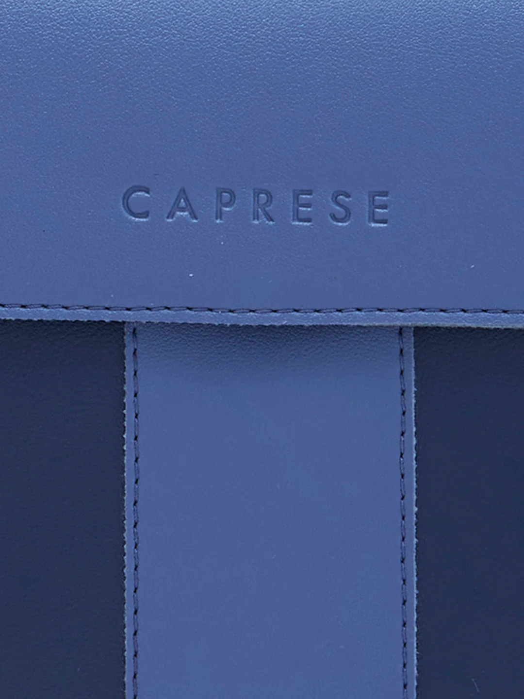 Caprese Elsie Large Blue & Navy Sling Bag - Image 11
