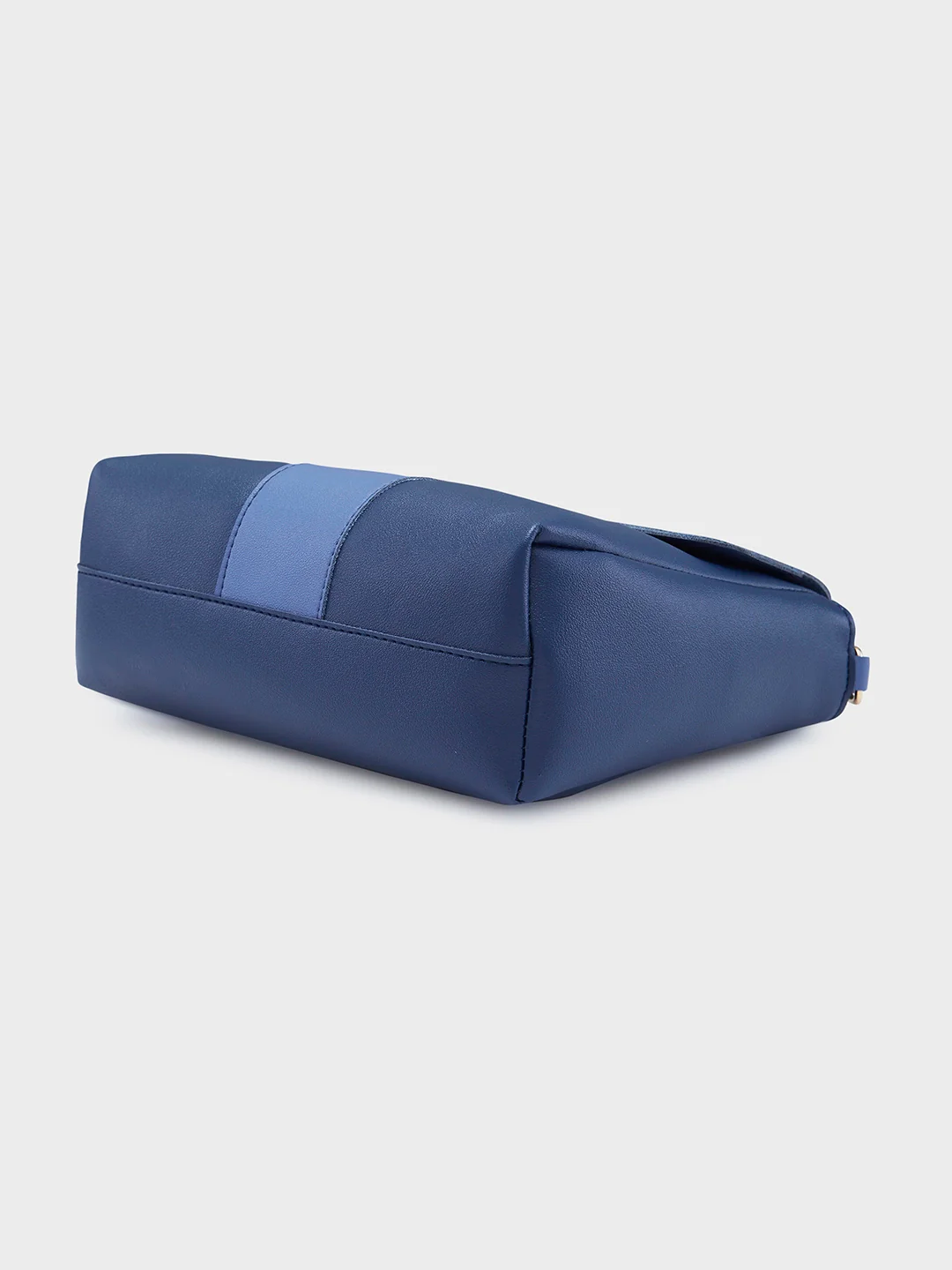 Caprese Elsie Large Blue & Navy Sling Bag - Image 6