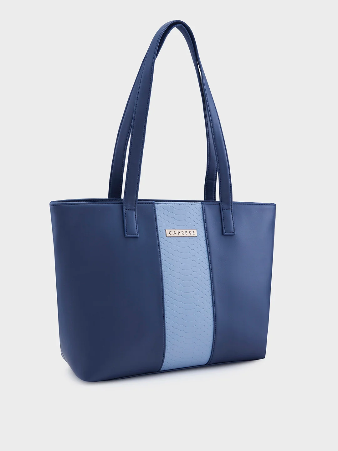 Caprese Elsie Medium Blue Tote Bag - Image 7