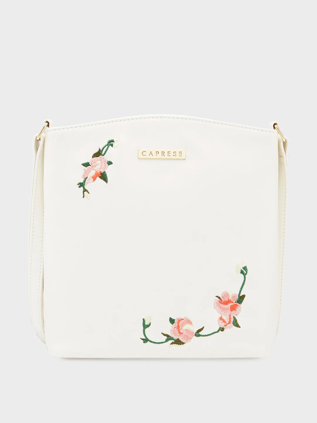Caprese Elsy Large White Sling Bag - Image 3