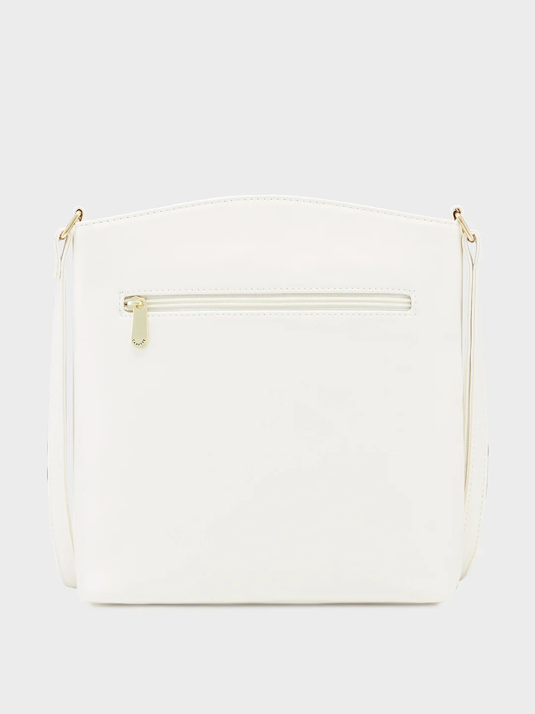 Caprese Elsy Large White Sling Bag - Image 4