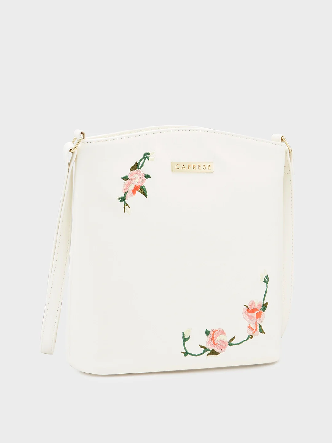 Caprese Elsy Large White Sling Bag - Image 5