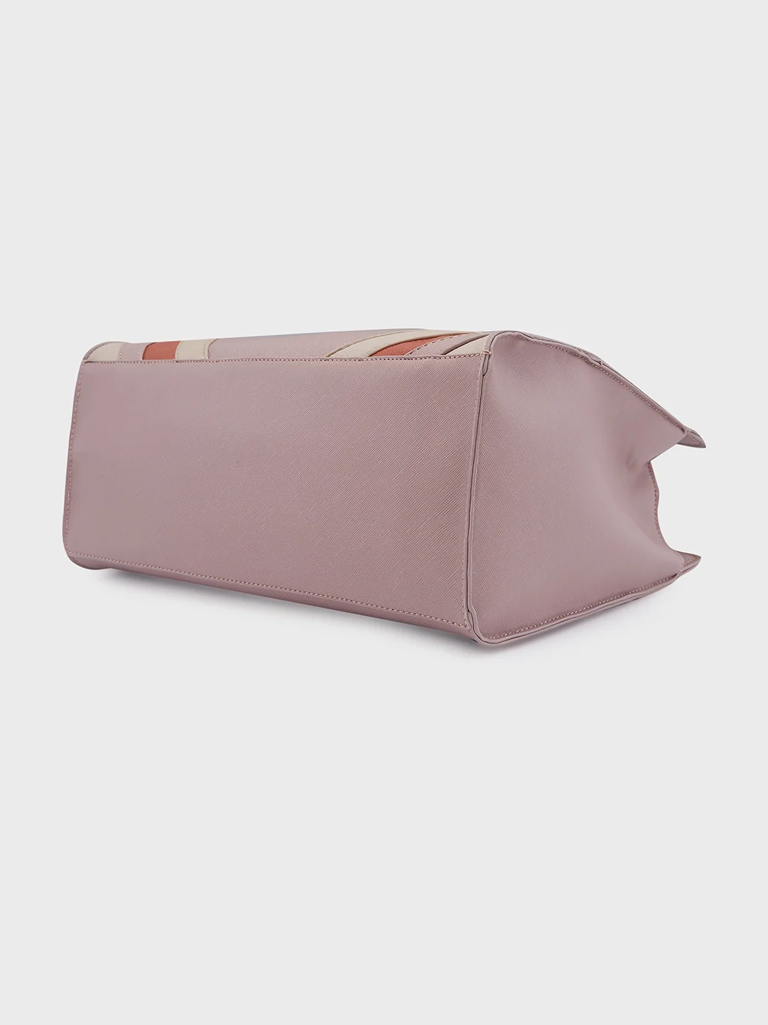 Caprese Ember Medium Pink Satchel Bag - Image 5